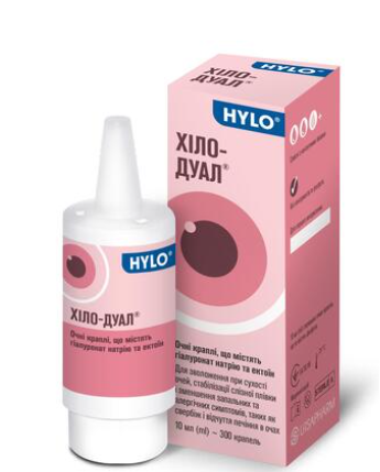 Хіло-Дуал краплі очні 10 мл